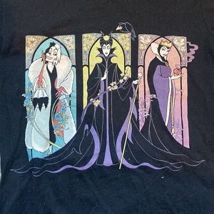 Threadless Disney villains tshirt S